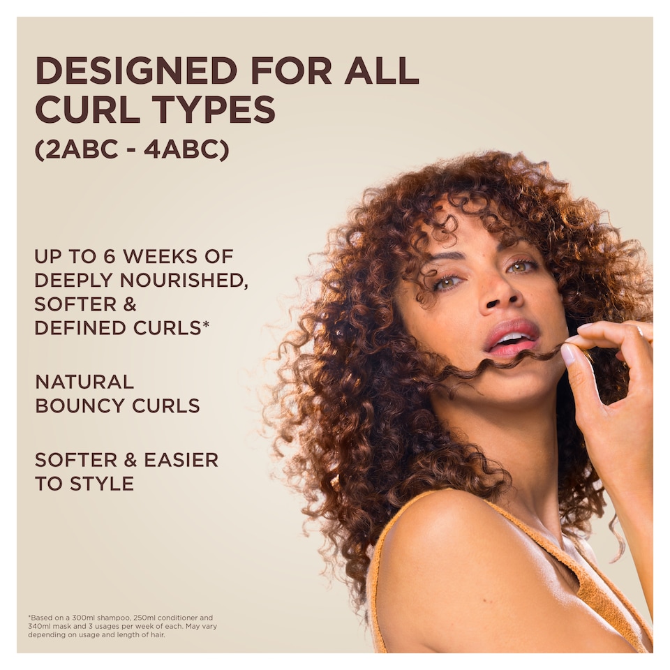 image 1 of Garnier Ultimate Blends Curl Revival Elixir Avocado Oil & Shea Butter 120ml