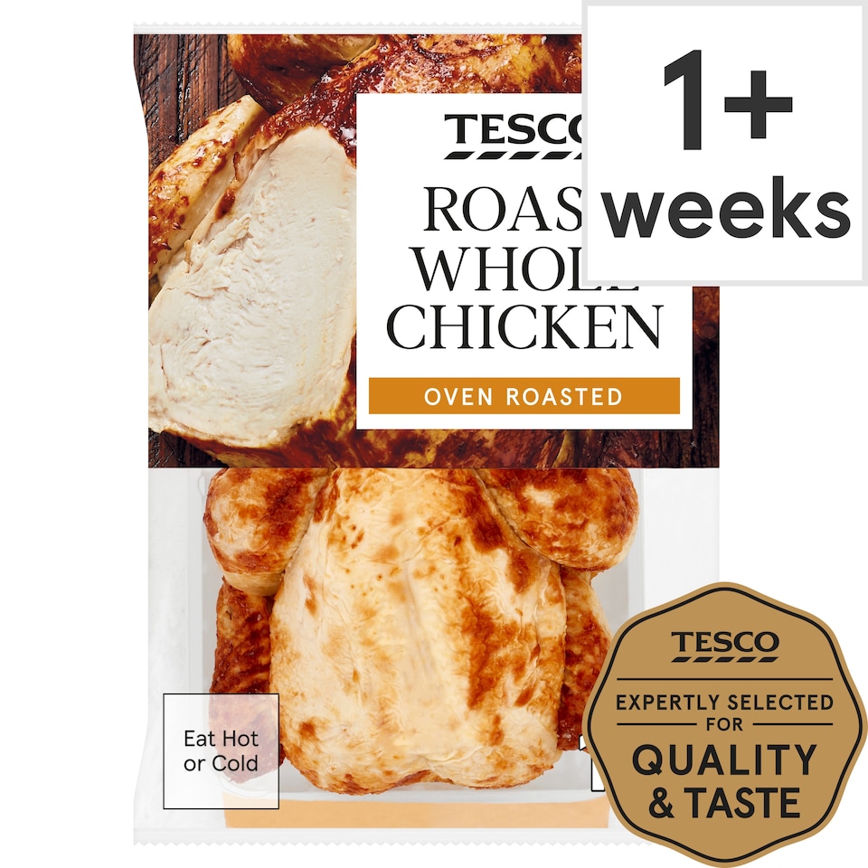 Tesco Whole Roast Chicken 1Kg