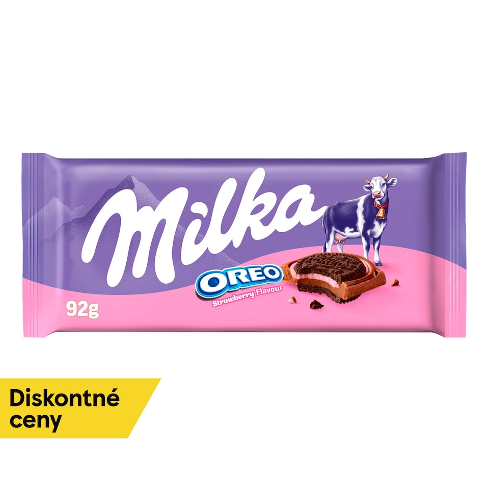 image 1 of Milka Oreo Strawberry 92 g