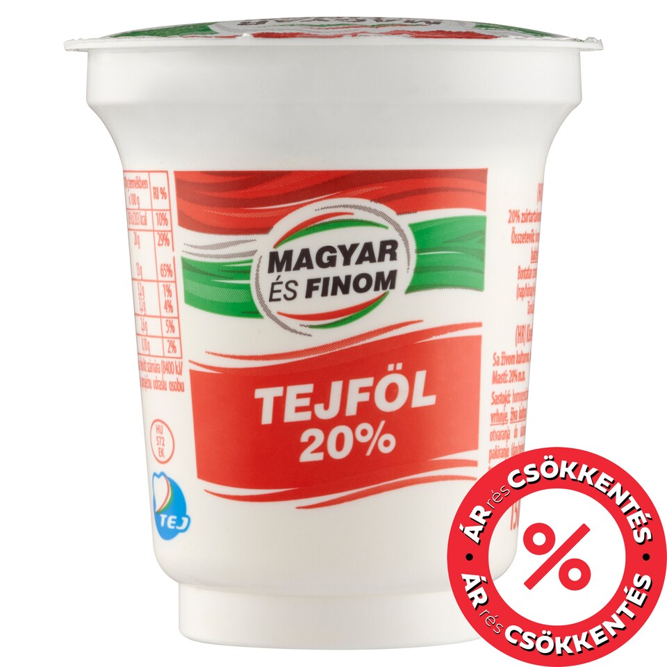 Tejföl 20% 150 g