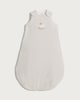 image 1 of F&F Baby Cotton Rich Textured Stripe Sleepy Bear 2.5 Tog Sleeping Bag in Stone