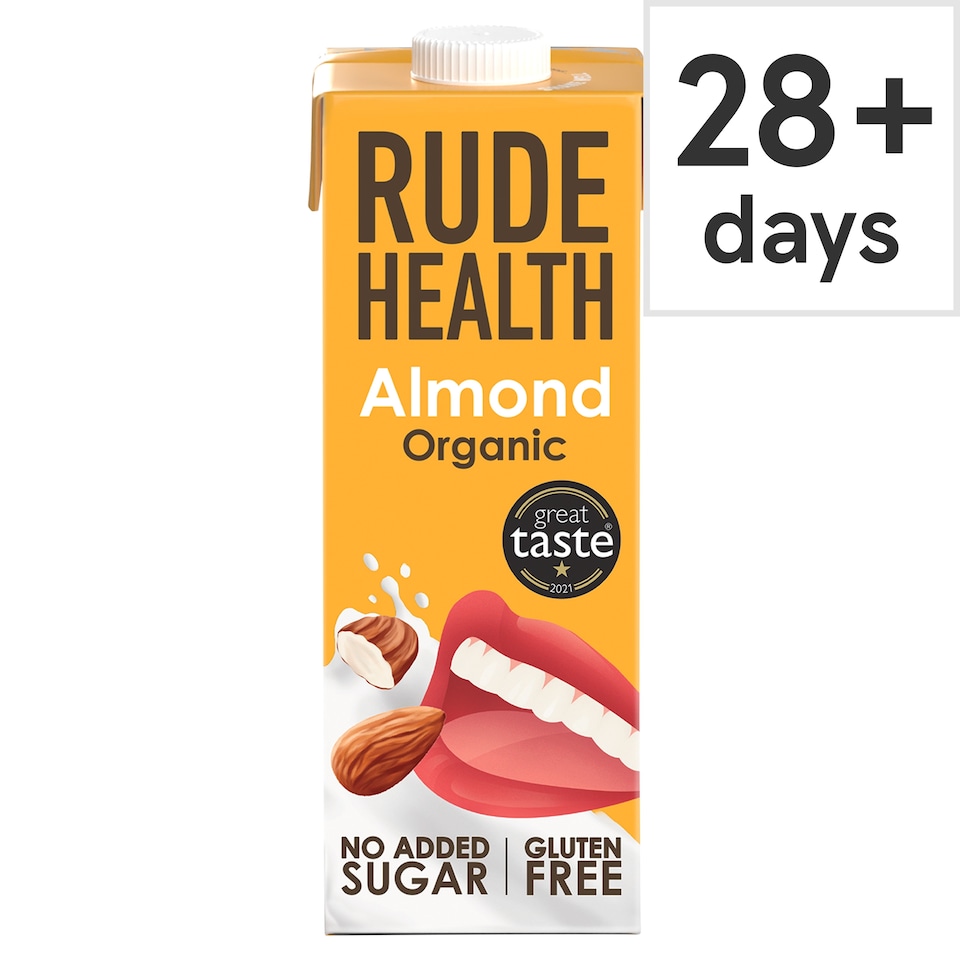 image 1 of Rude Health Organic Almond Longlife Dairy Free Drink 1L