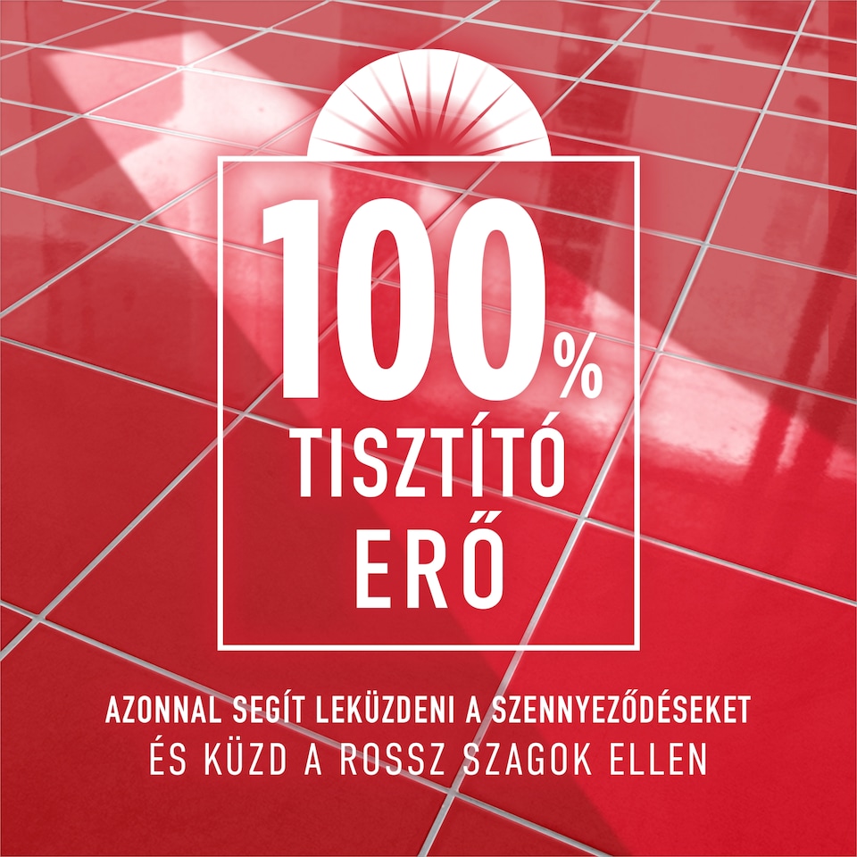 Ajax Flower Fiesta Pipacs Piros általános tisztítószer 1000 ml  1. kép