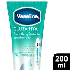 Vaseline Gluta Hya Smoothing Perfector Serum Burst Lotion 200ml