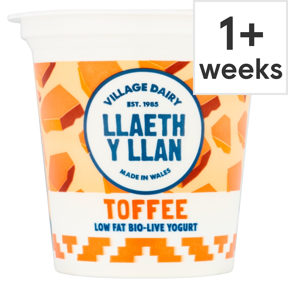 Llaeth Y Llan Low Fat Toffee Yogurt 125G (L)
