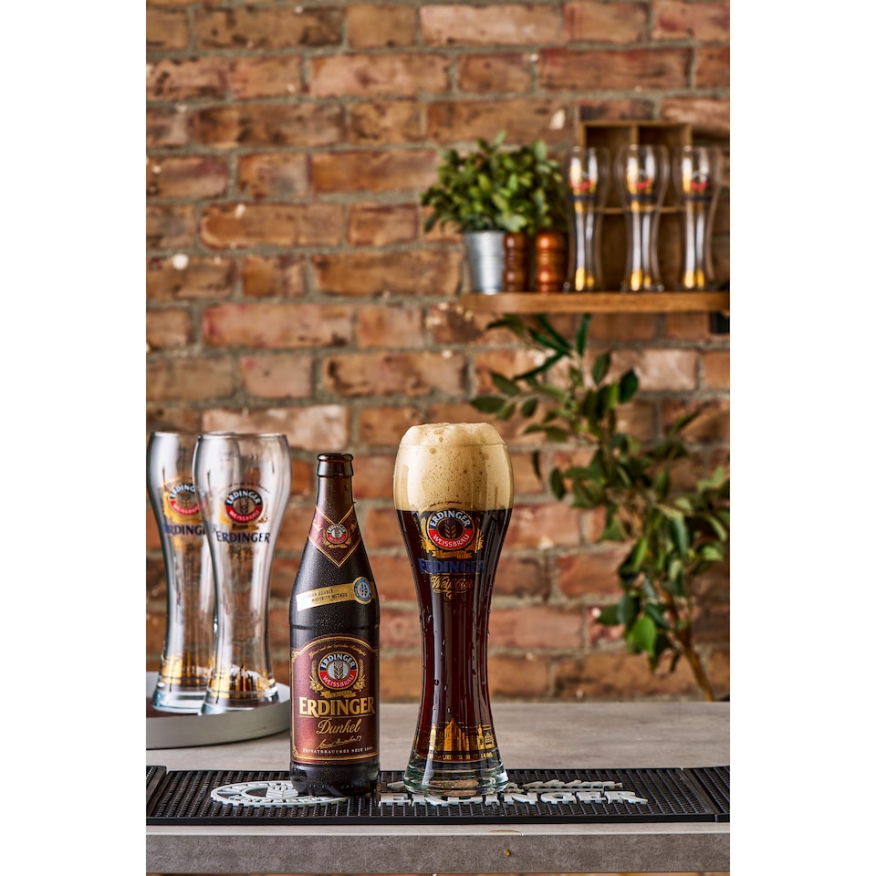 image 1 of Erdinger Dunkel Wheat Beer Bottle 500ml
