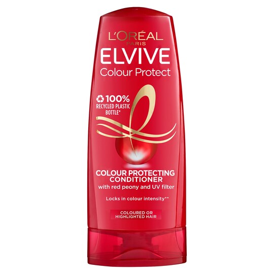 L'oreal Paris Elvive Colour Protect Conditioner 400Ml Tesco Groceries