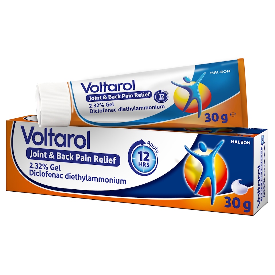 image 1 of Voltarol Joint & Back Pain Relief Diclofenac 2.32% Gel 30g
