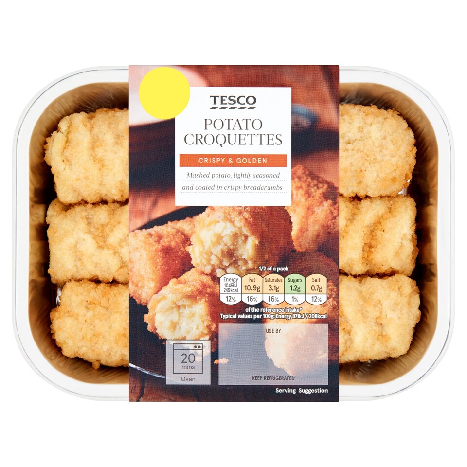 Tesco Potato Croquettes 240G