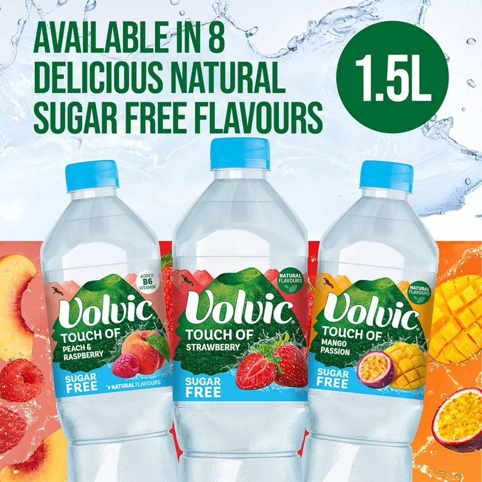 image 1 of Volvic Sugar Free Still Flavoured Water - Touch of Kiwi & Lime 1.5L