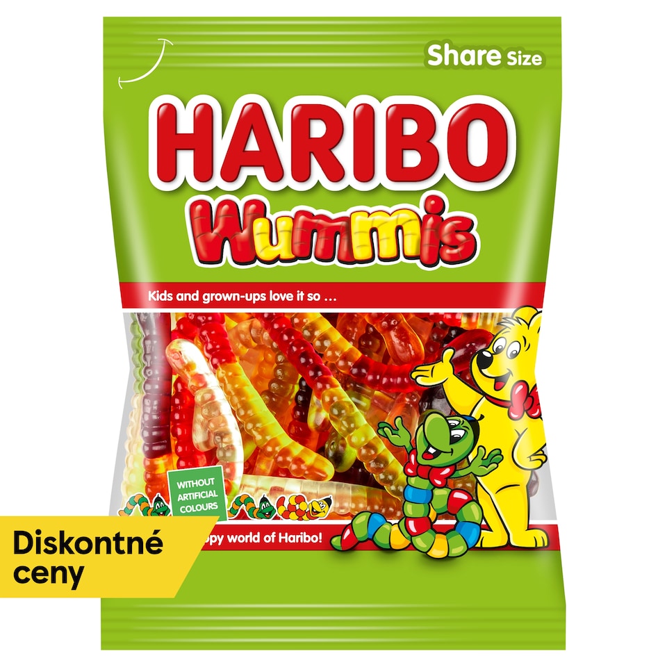 Haribo Wummis Jelly Worms with Fruit Flavours 200 g