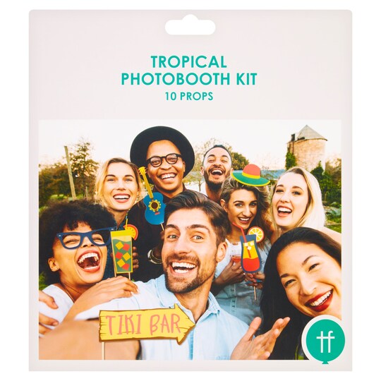 Tropical Photo Booth Tesco Groceries