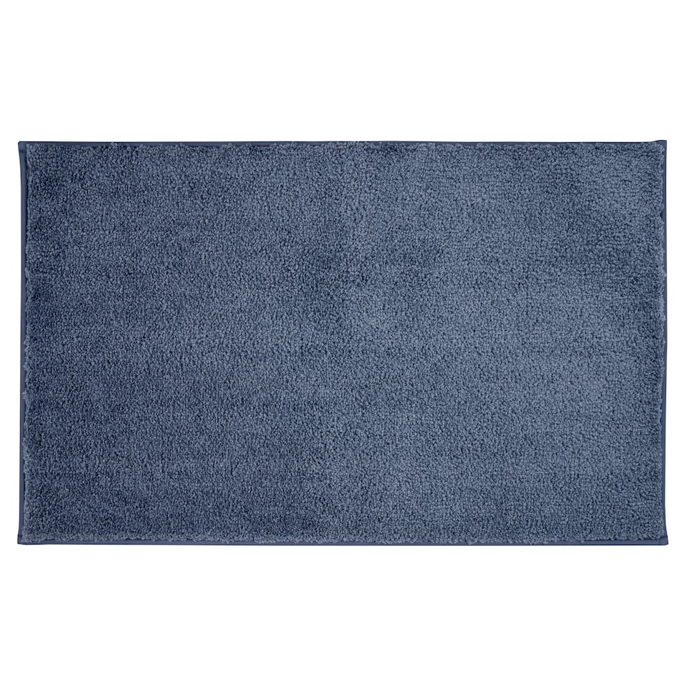 West Park Slate Blue Bath Mat