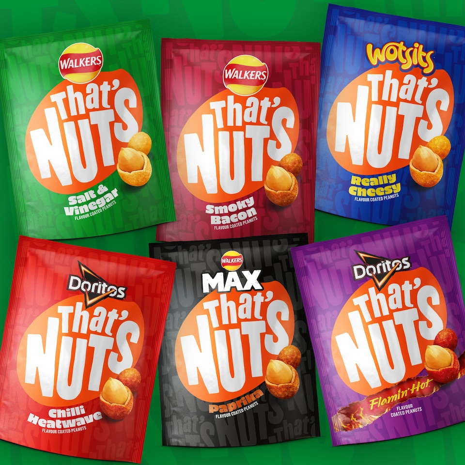 image 1 of Walkers Thats Nuts Salt & Vinegar 160g