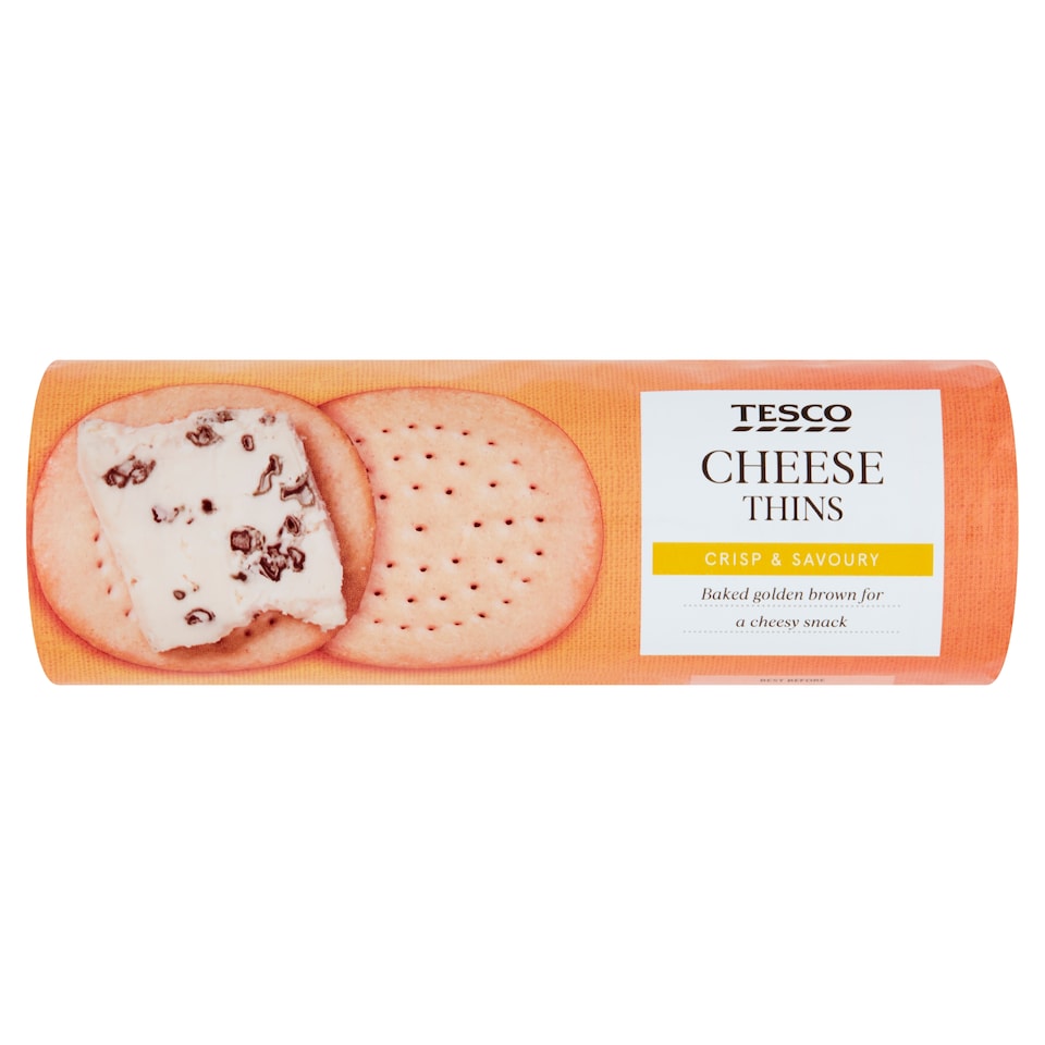 Tesco Cheese Thins 150G