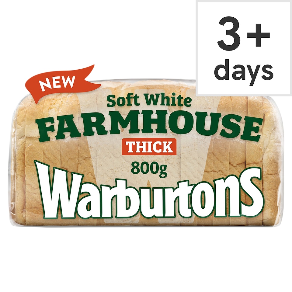 Warburtons Farmhouse Thick 800g