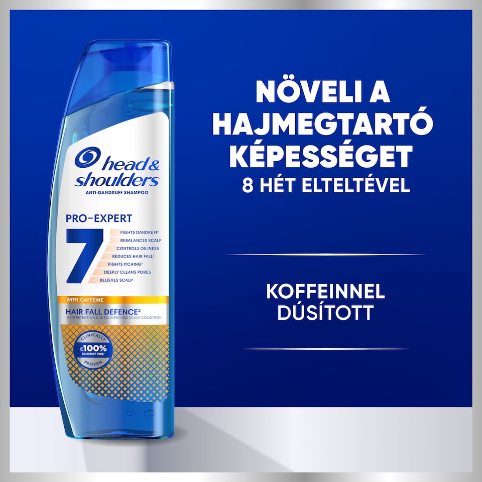 image 1 of Head & Shoulders Anti-dandruff Shampoo Pro-Expert 7 Hair Fall Defense with Caffeine 250ml