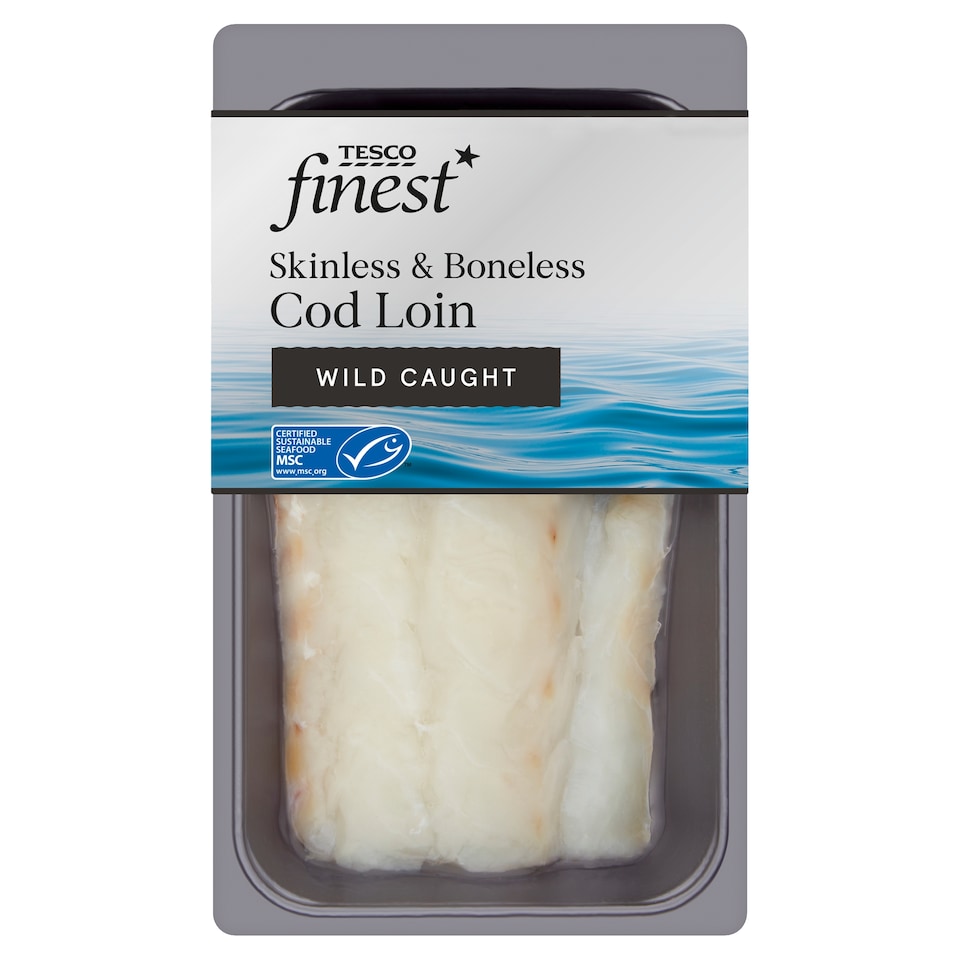 Tesco Finest Skinless & Boneless Cod Loin