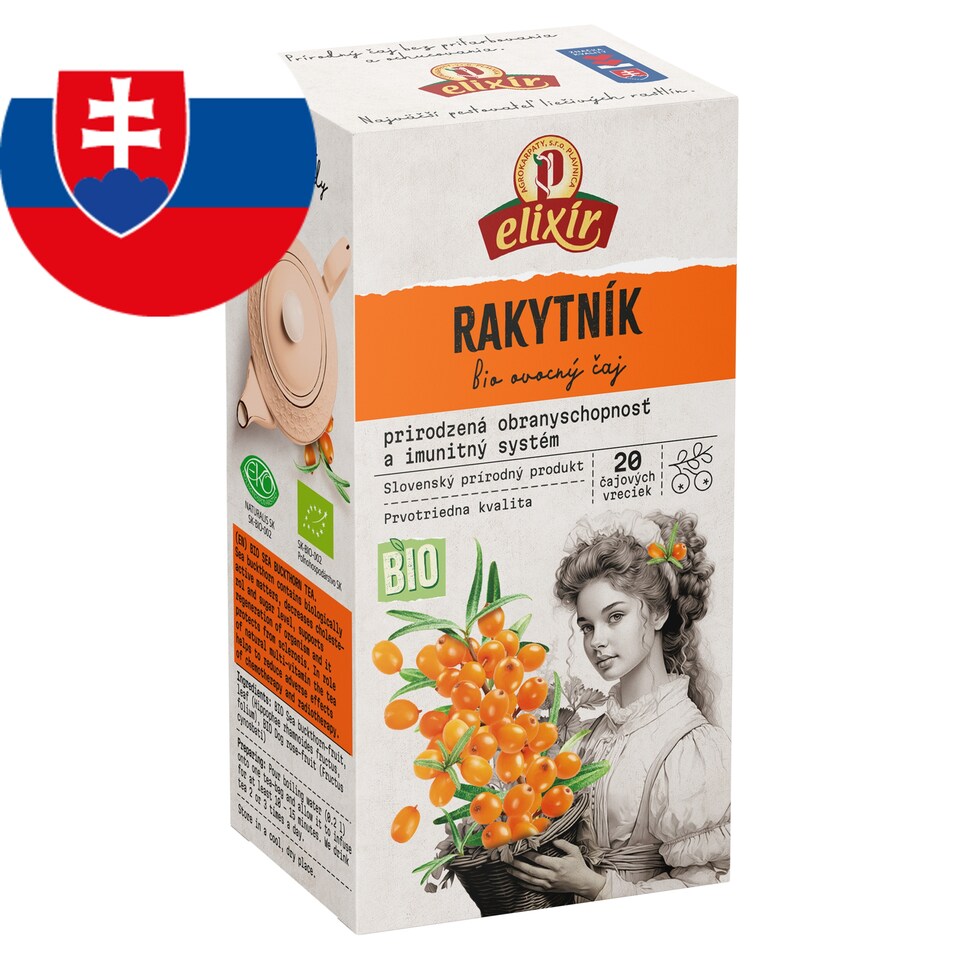 Elixír Organic Sea Buckthorn Carpathian Fruit Tea 20 x 3 g (60 g)