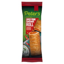 Peter's Spicy Pork Sausage Roll
