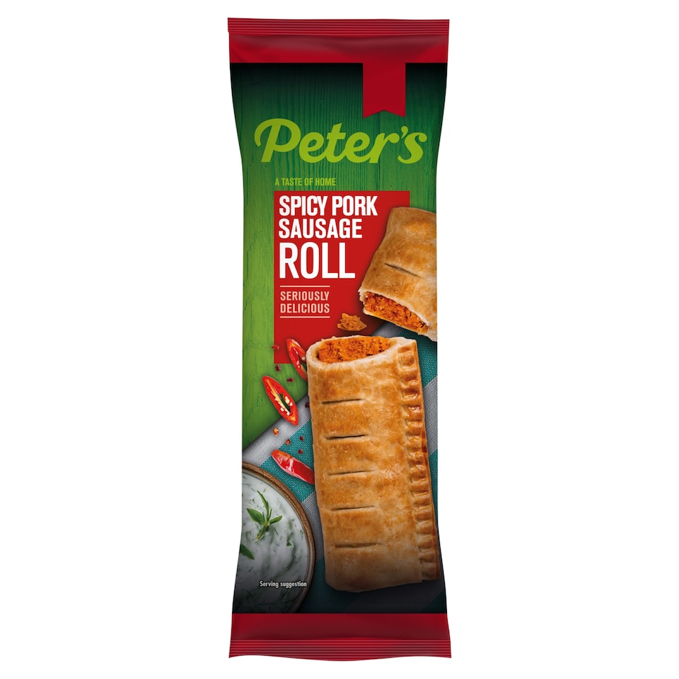 Peter's Spicy Pork Sausage Roll