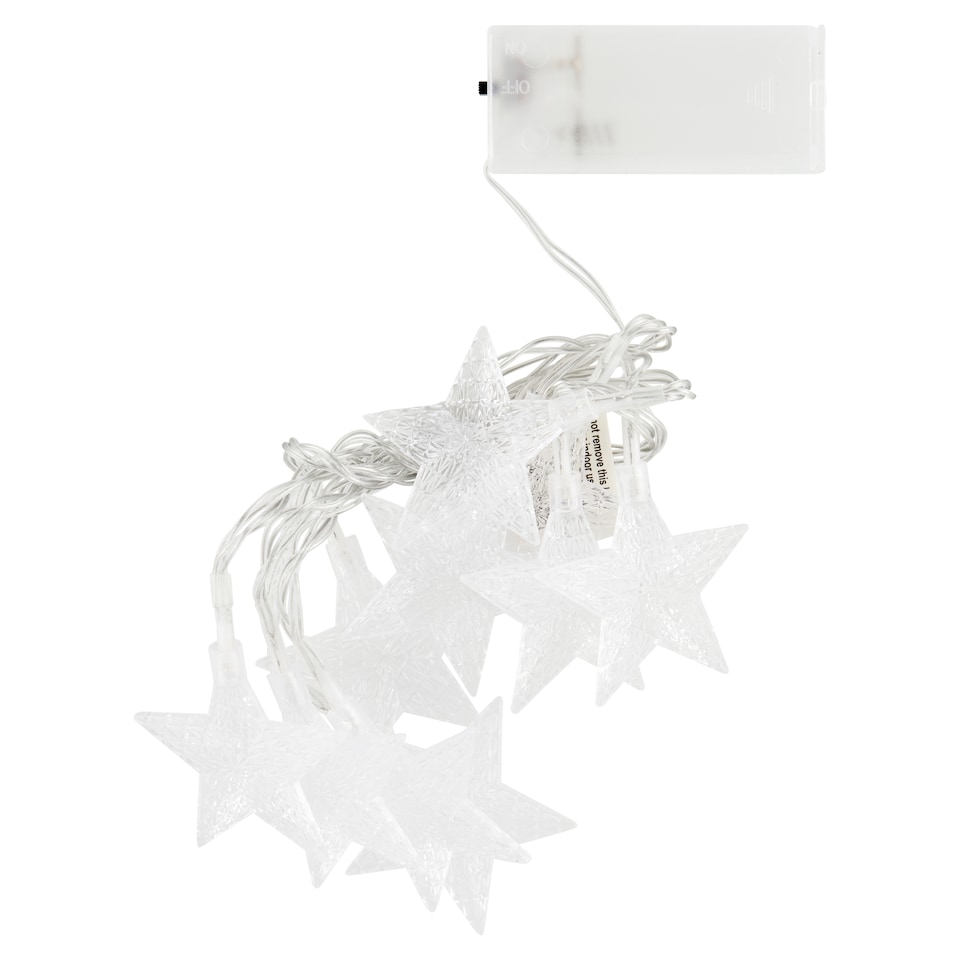 Obrázek 1 pro produkt Snow Meister SM2557 10 LED světelný řetěz akrylových baterií