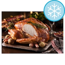 Tesco Frozen Large Basted Whole Turkey Bird 5.3-6.9Kg