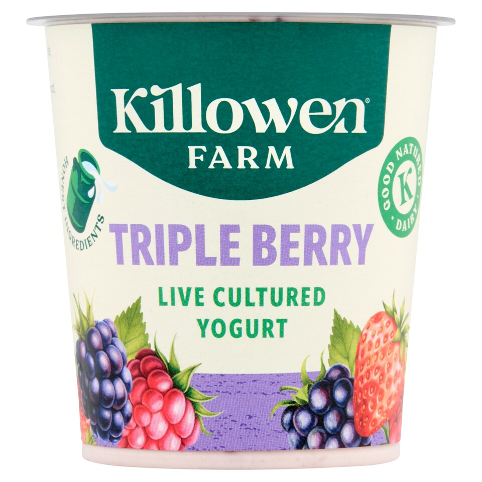 Killowen Farm Forest Fruit Live Yoghurt 135G