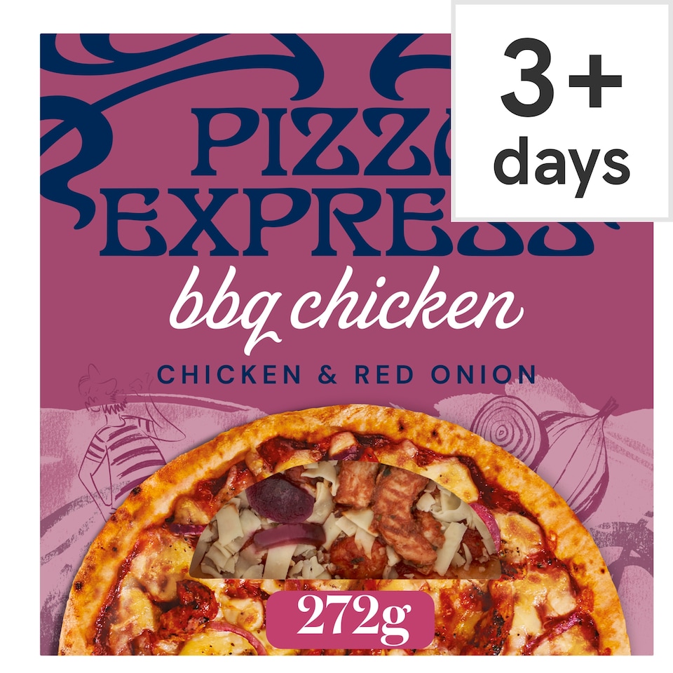Pizza Express BBQ Chicken & Red Onion Pizza 272g