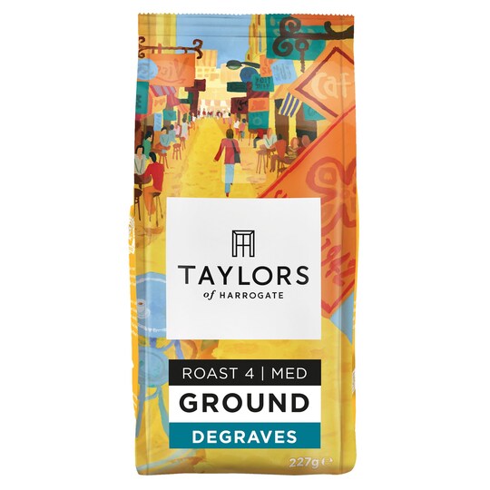 Taylors Degraves Ground Coffee 227g Tesco Groceries