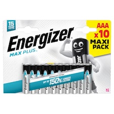 Energizer Max Plus AAA 10Pk