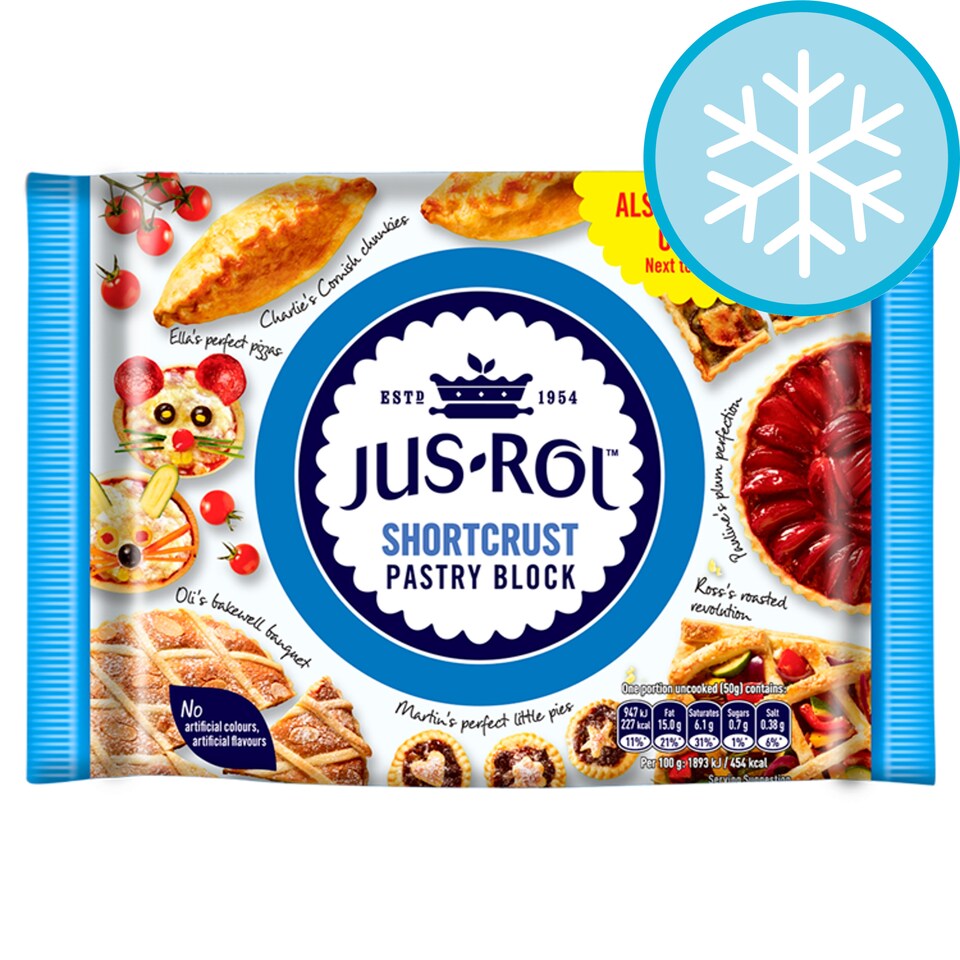 Jus Rol Shortcrust Pastry 500G