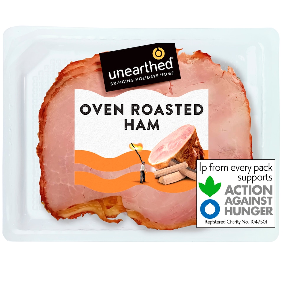 Unearthed Oven Roasted Ham 120g