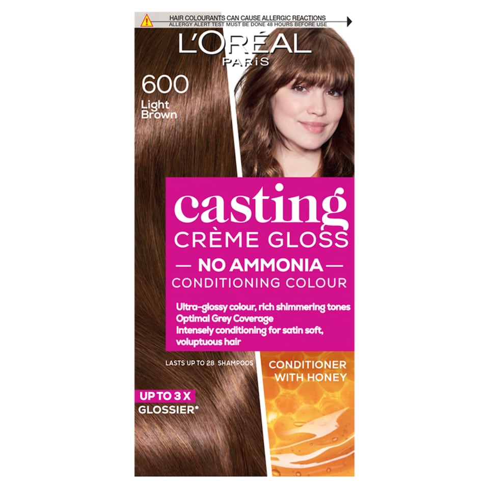 image 1 of L'Oreal Paris Casting Creme Gloss 600 Light Brown Semi-Permanent Hair Dye