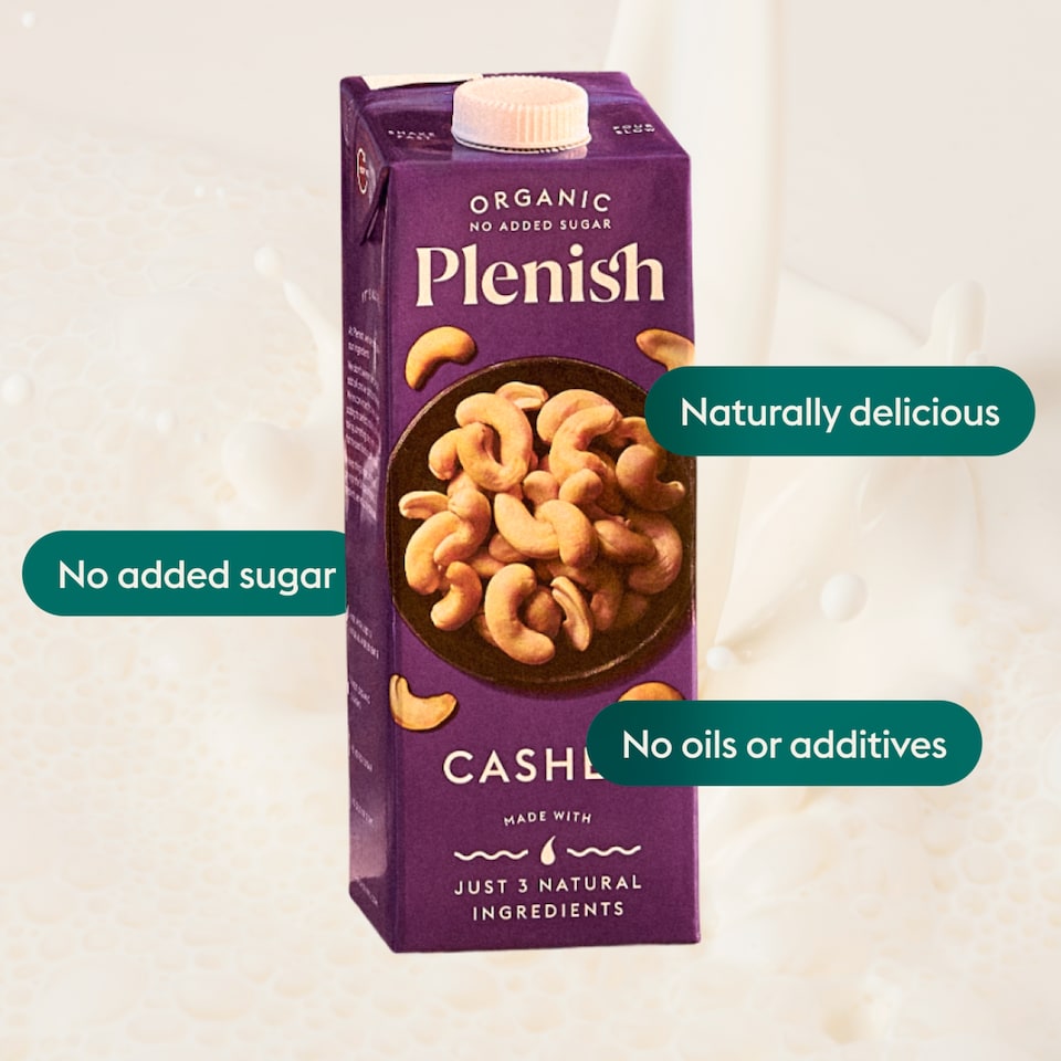 image 1 of Plenish Organic Cashew Milk Dairy Alternative Long Life 1L