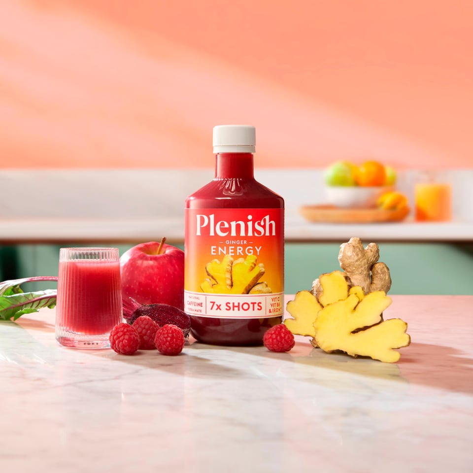 image 1 of Plenish Ginger Energy Dosing Bottle 7x Shots 420ml