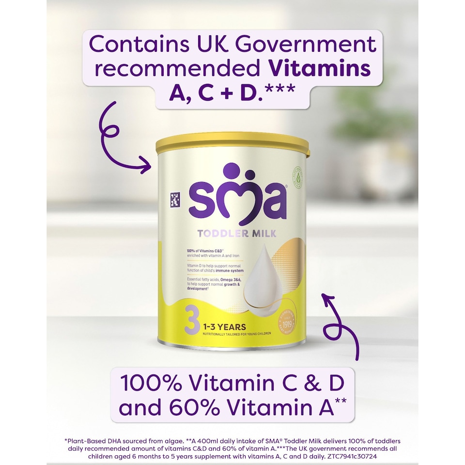 image 1 of SMA Toddler Milk Powder 1-3 Years 800g