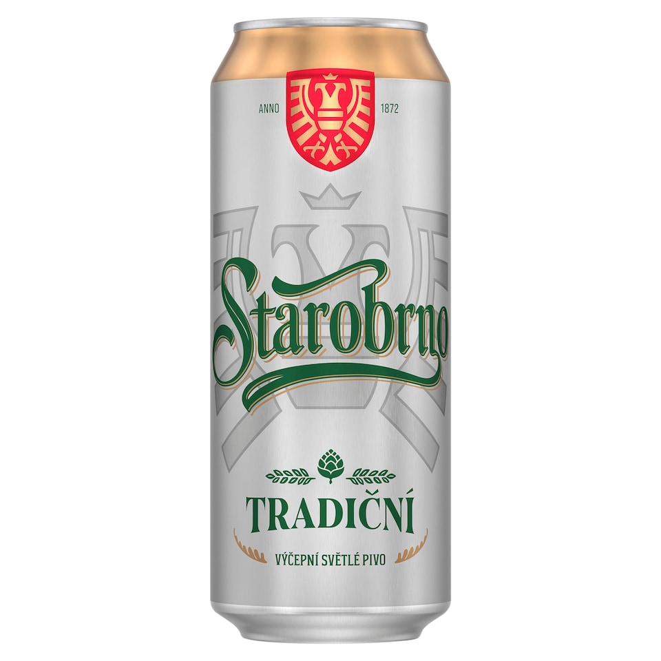 Starobrno 10% Light Draft Beer 0.5 L