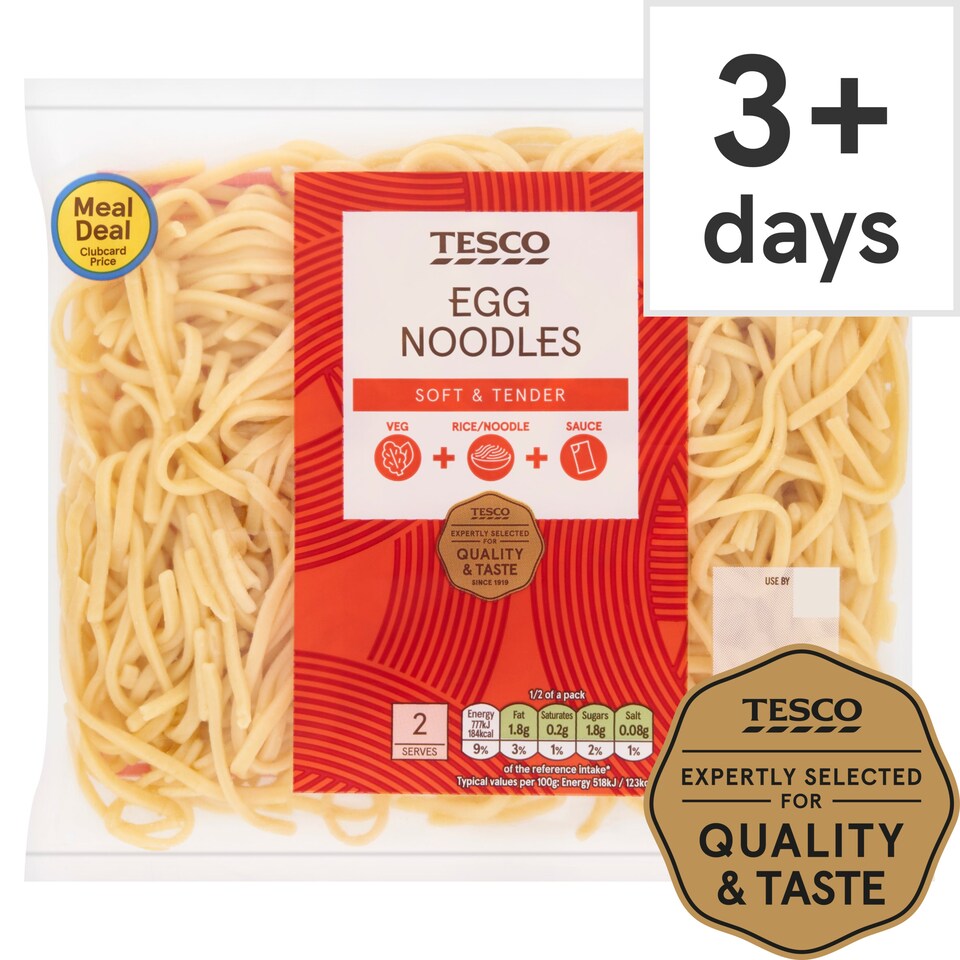 Tesco Egg Noodles 300G Tesco Groceries