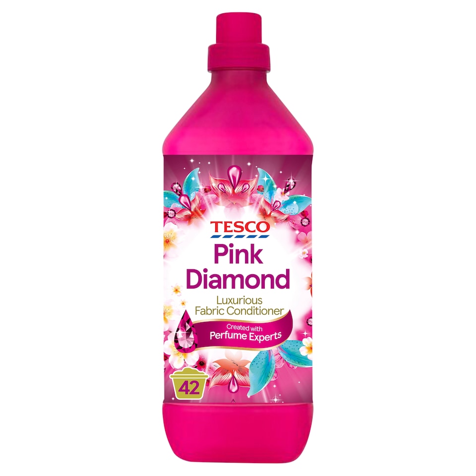 Tesco Fabric Conditioner Pink Diamond 1.26L 42Washes