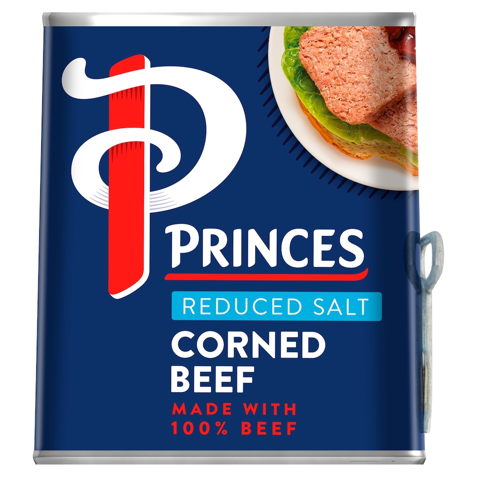 image 1 of Princes Reduced Salt Corned Beef 340G