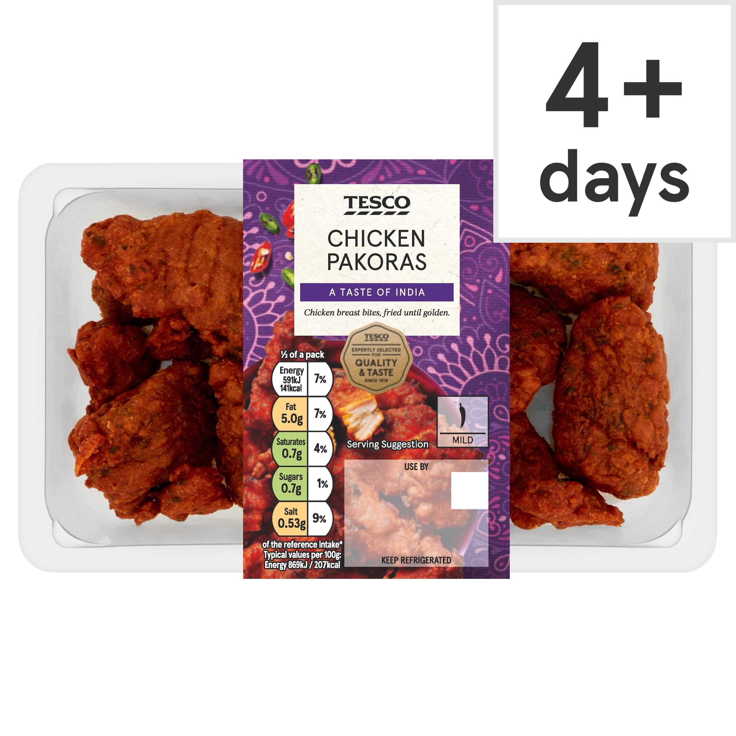 Tesco Chicken Pakoras 150g