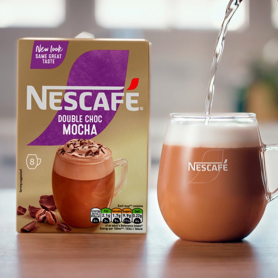 image 1 of Nescafe Gold Double Choc Mocha Coffee Sachets 8x20.9g