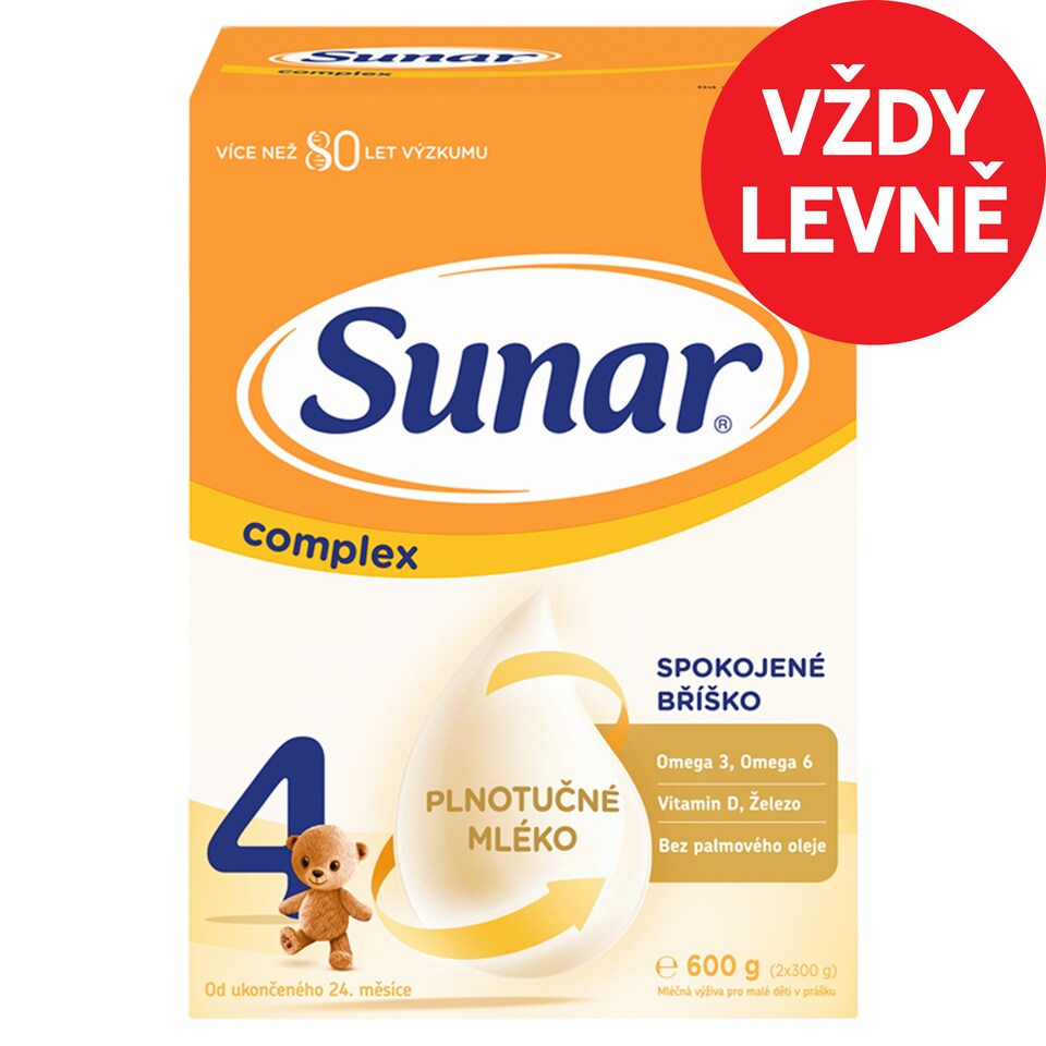image 1 of Sunar Complex 4 Milk Nutrition for Children in Powder 2 x 300g (600g)