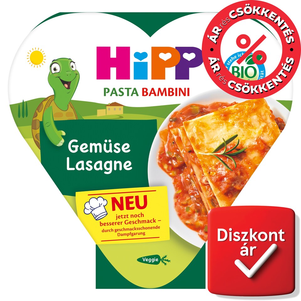 HiPP Organic Vegetable Lasagna 1+ Year 250 g