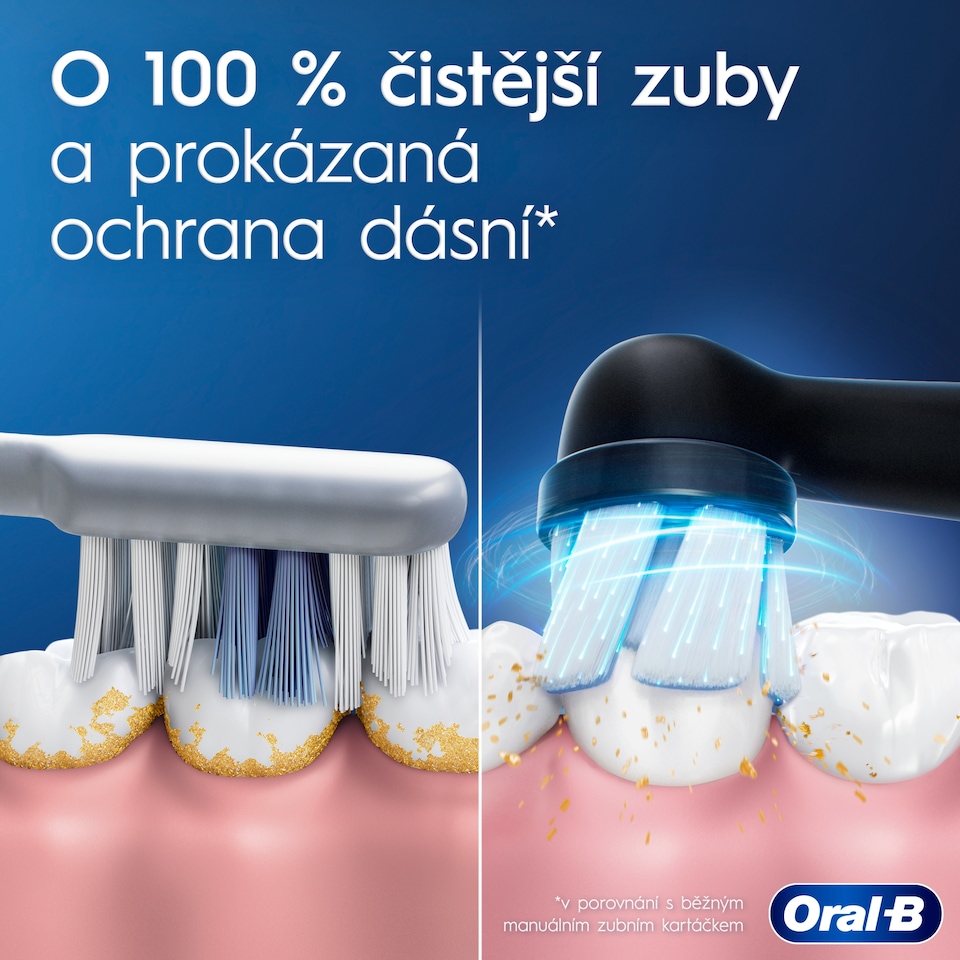 Obrázek 1 pro produkt Oral-B iO 2 Černý Elektrický Zubní Kartáček