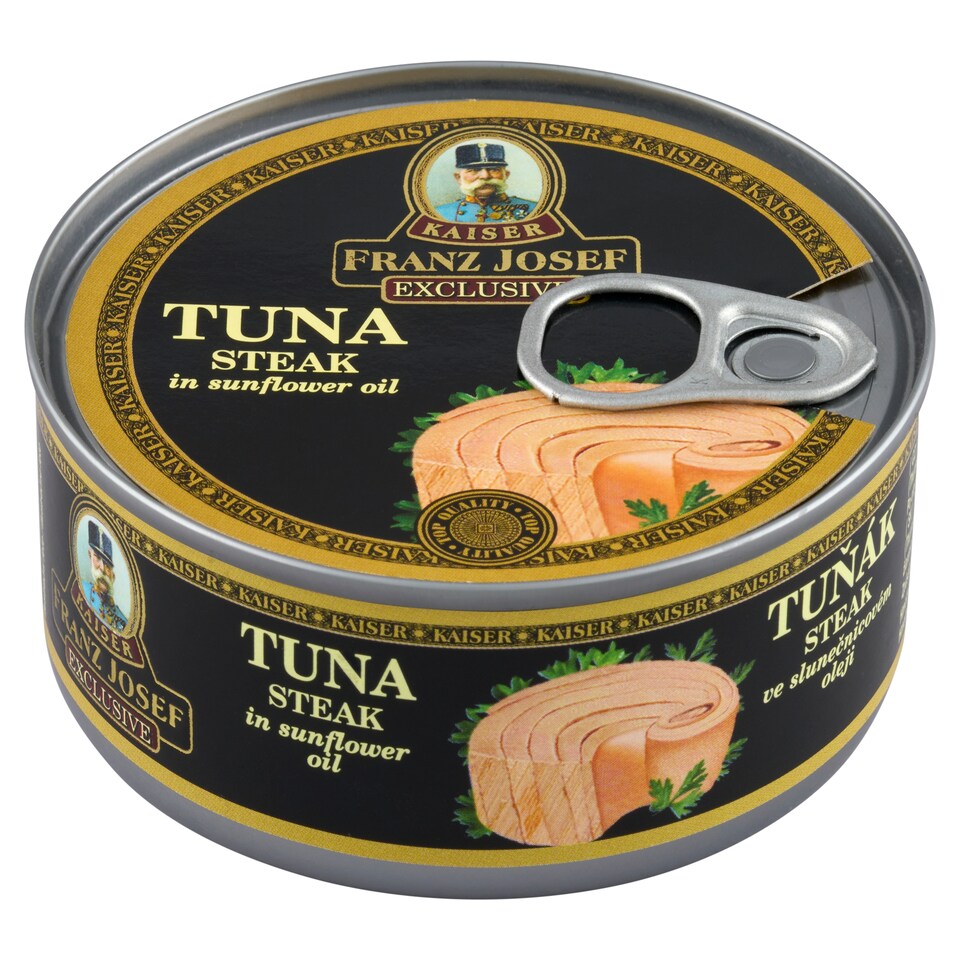 obrázok 1 z Franz Josef Kaiser Exclusive Tuniak steak v slnečnicovom oleji 170 g