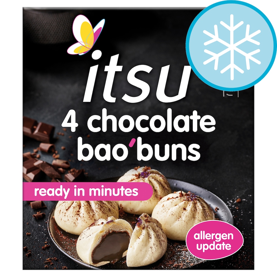 image 1 of Itsu Chocolate Bao Buns 4 X 45G