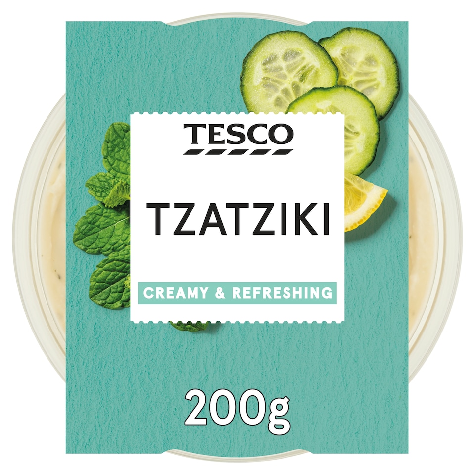 Tesco Tzatziki Dip 200G