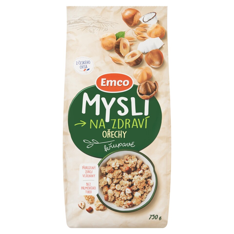 Emco Mysli Crunchy Nuts 750 g